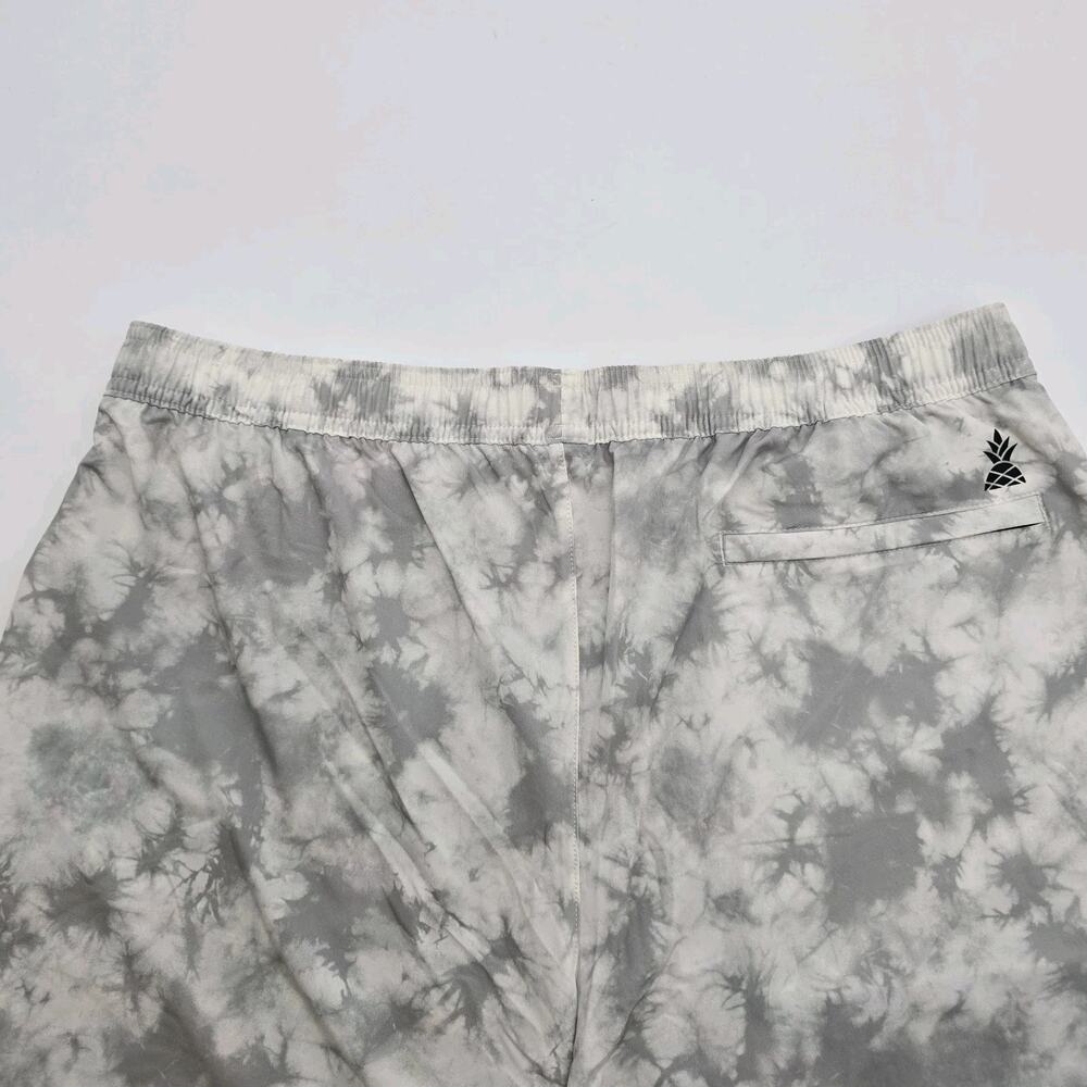 Chubbies Shorts Mens XL 5.5 Inch Gray Tie Dye Boxer Lined Athlounger 80s - Picture 8 of 15